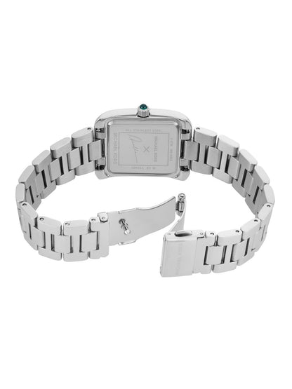 MK4832 Michael Kors | Green Sunray Dial Emery Silver Watch (Women)