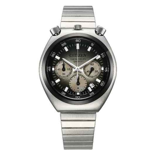 Citizen Quartz Tsuno Black Dial Analog Chronograph Men's Watch AN3714-50H