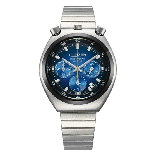 Citizen Quartz Tsuno Blue Dial Analog Chronograph Men's Watch AN3714-68L