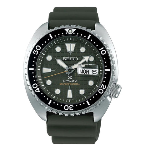 SRPE05K1 | SEIKO Prospex Male Green Automatic Silicon Watch - Buy Now at Sai Creations Watches