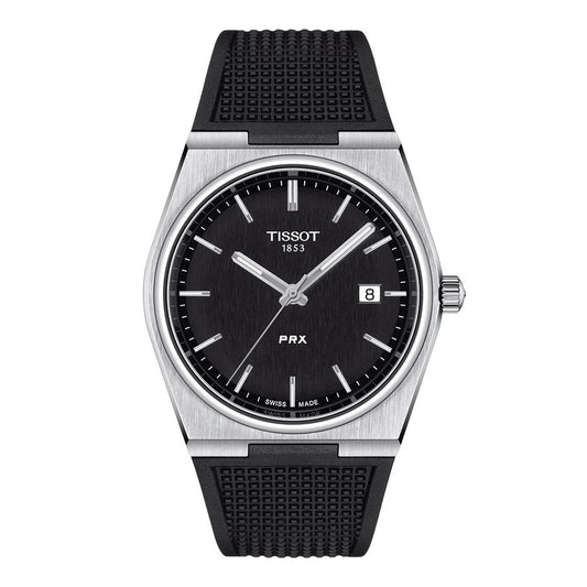 T1374101705100 |  Tissot Men T-classic Tonneau Black Watches
