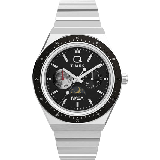 Timex watch with NASA logo on a white background
