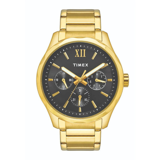 Timex Empera Men's Black Dial Round Case Multifunction Watch -TW0TG7603