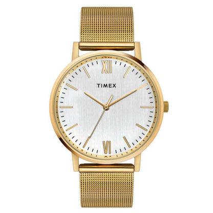 Timex Men's Silver Dial Analog Stainless Steel Watch TW0TG8010