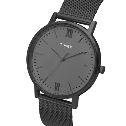 Timex Fashion Men's Grey Dial Round Case Watch -TW0TG8012