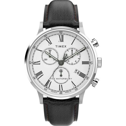 Waterbury Classic Trend White Quartz Analog Men's Watch - TW2U88100UJ