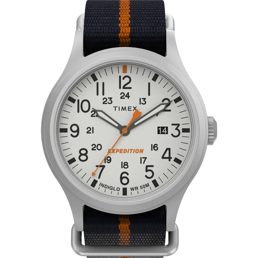 Timex Expedition White Round Dial Quartz Analog Men's Watch - TW2V22800UJ