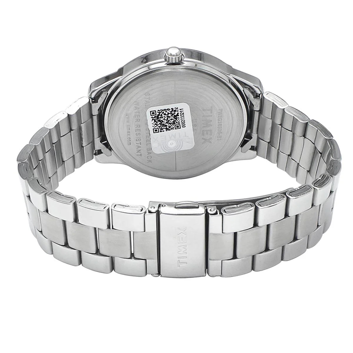 Timex Fashion Men's Silver Dial Round Case Multifunction Watch - TWEG18506