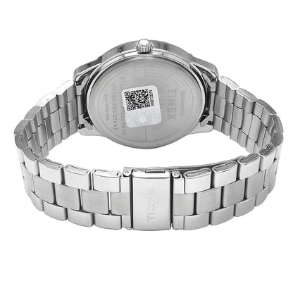 Timex Fashion Men's Silver Dial Round Case Multifunction Watch - TWEG18506