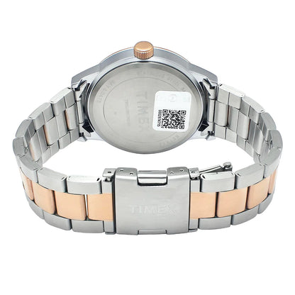 Timex Fashion Men's Beige Dial Round Case Multifunction Watch -TWEG19902