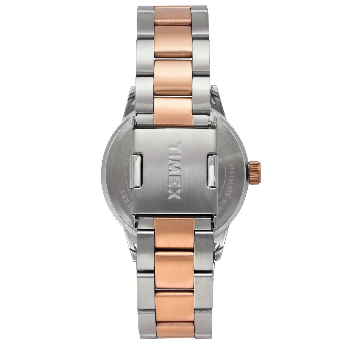 Timex Fashion Men's Beige Dial Round Case Multifunction Watch -TWEG19902