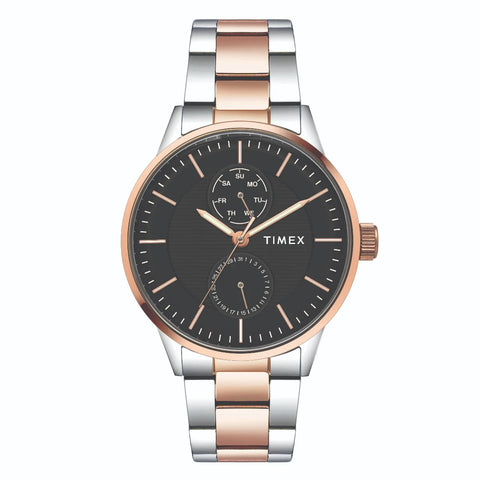 Timex Fashion Men's Black Dial Round Case Multifunction Watch -TWEG19903 - Buy Now at Sai Creations Watches