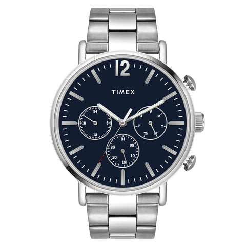 Timex Timex Fashion Men's Black Dial Round Case Multifunction Watch -TWEG20011 - Buy Now at Sai Creations Watches