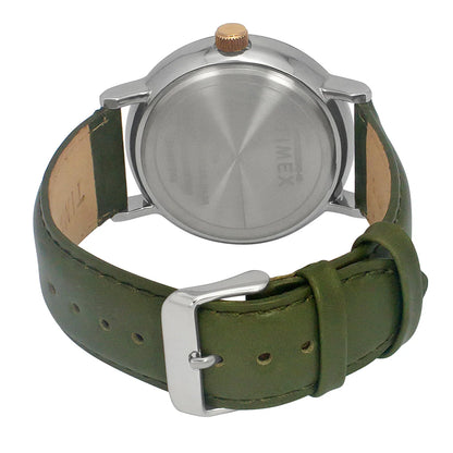 Timex Fashion Men's White Dial Round Case Multifunction Watch -TWEG20015