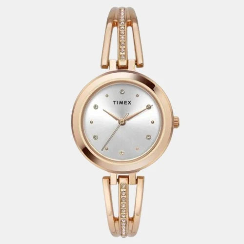 Timex Classics Premium Quality Women's Analog Silver Dial Coloured Quartz Watch TWTL10309