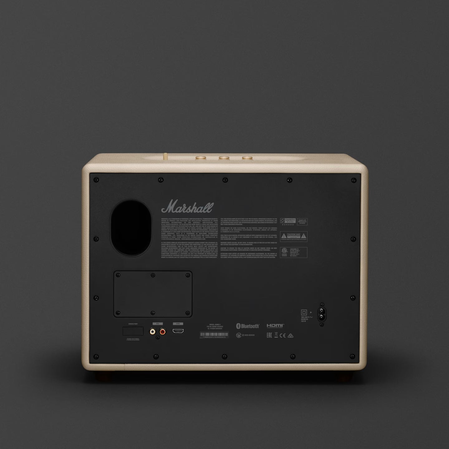 WOBURN III  Bluetooth speaker delivering home-shaking signature sound Cream
